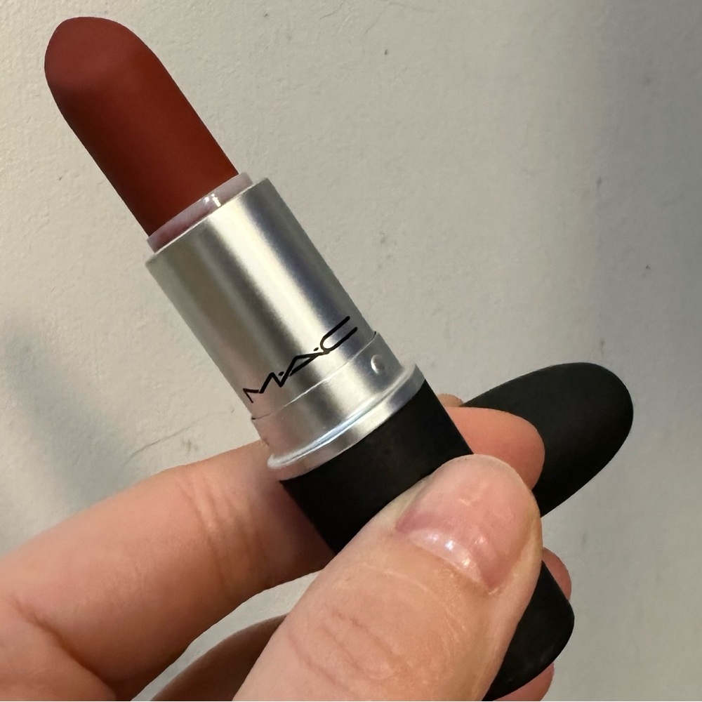 MAC Powder Kiss Lipstick Devoted To Chili